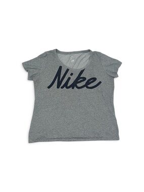 Nike The Nike Tee Dri-Fit Grey T-shirt Women’s Size XL Tee Shirt Sporty Athletic